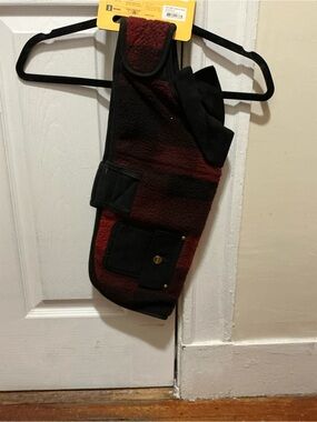 Carhartt Red & Black Dog Vest with Utility Pockets